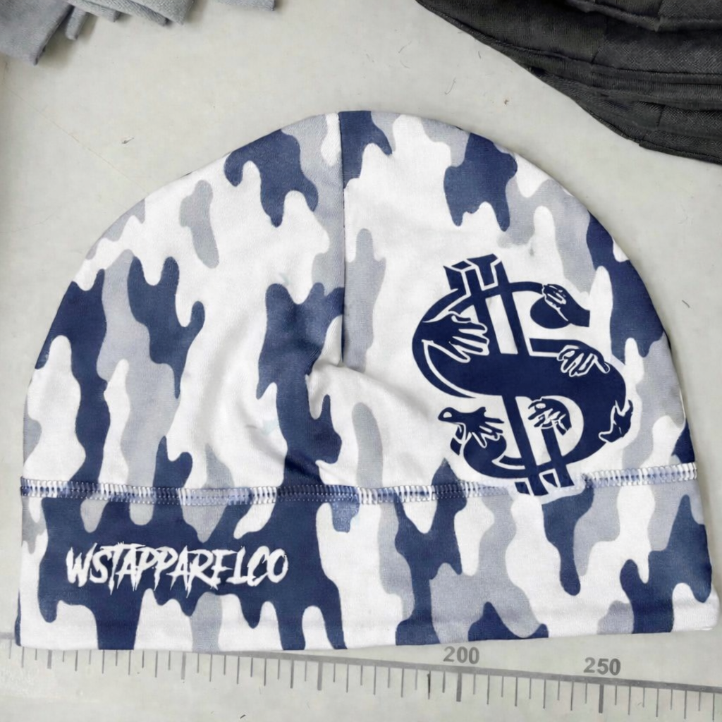 Apparel Skully 4 Colorways (Black, White, Camouflage, Navy blue camouflage )