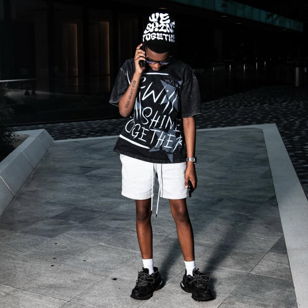 We All Shine Oversized Tee