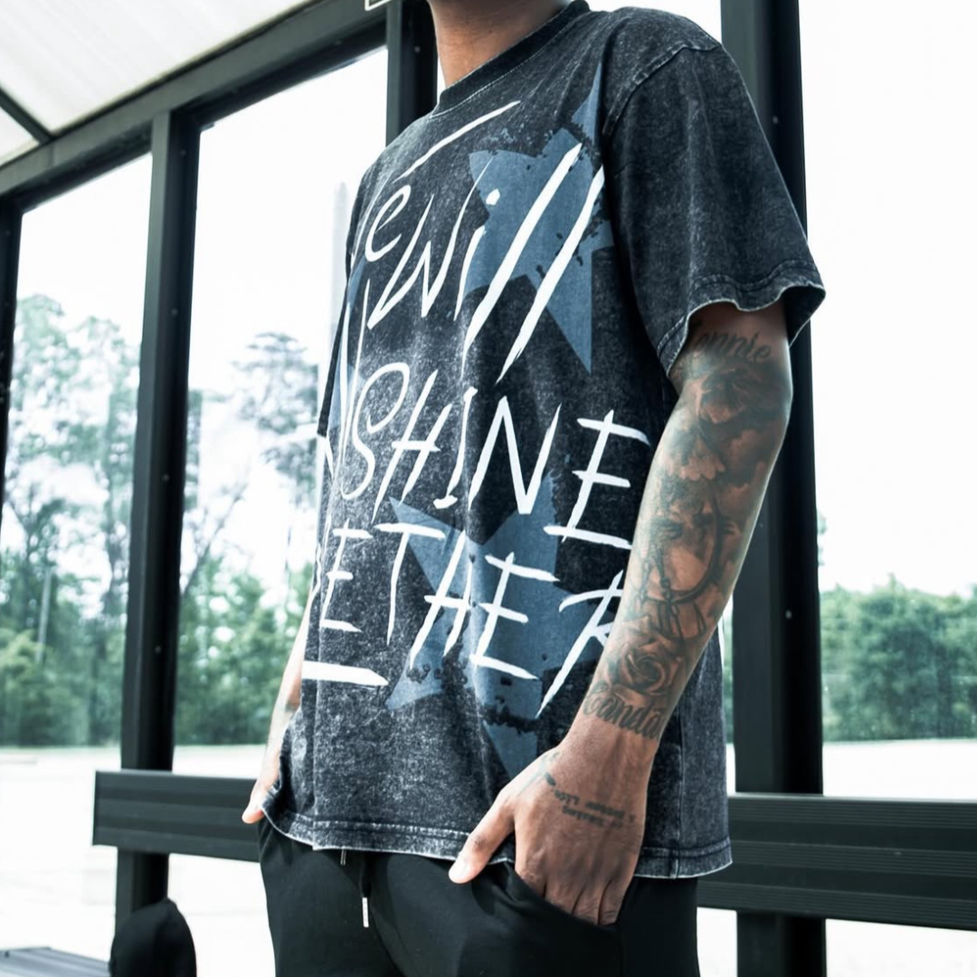 We All Shine Oversized Tee