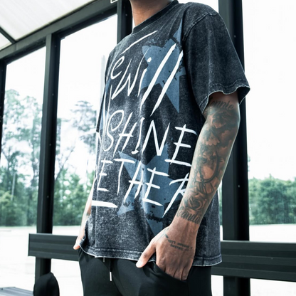 We All Shine Oversized Tee