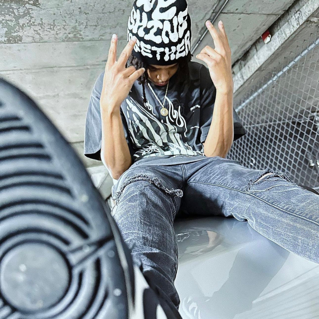 WST Beanie (Red , Pink , Black)