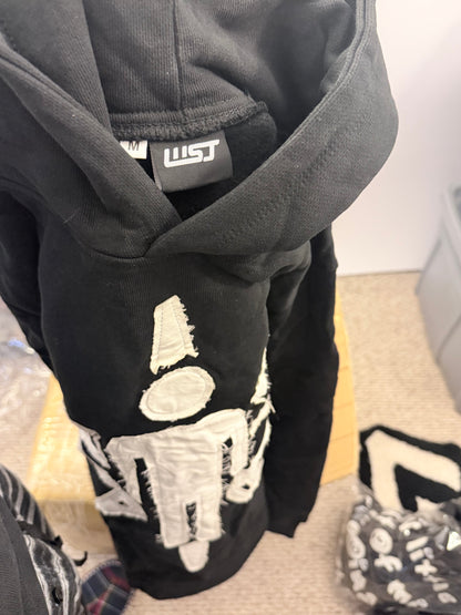 “Let it shine” distressed hoodie