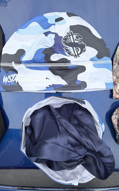 Apparel Skully 4 Colorways (Black, White, Camouflage, Navy blue camouflage )